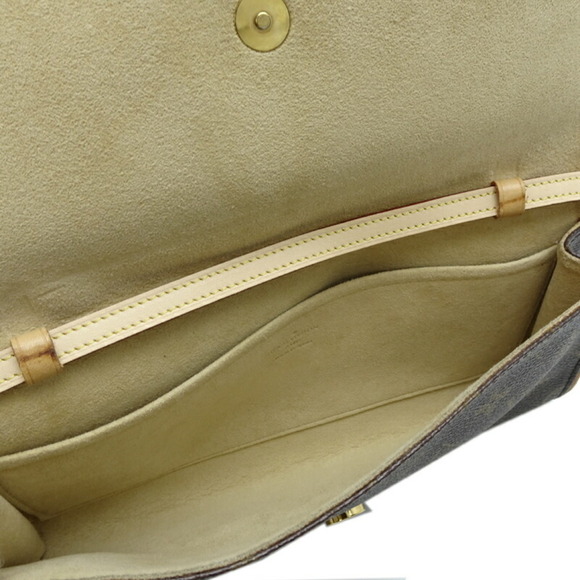 LOUIS VUITTON Brown Monogram Pochette Shoulder Bag - Picture 6 of 10